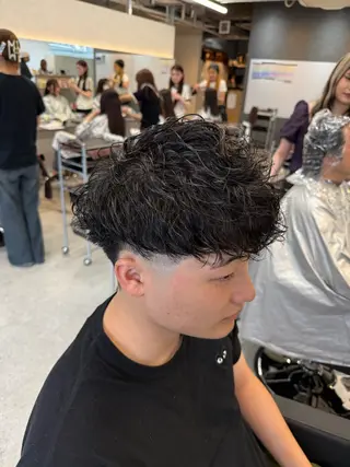 パーマ メンズ 🦥じゅんぺい∕艶髪 ∕レイヤー∕メンズ✨のヘアスタイル