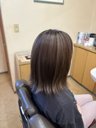 ミディアム カラー hair salon　k2のヘアスタイル