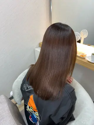 セミロング ECLART 横浜 井口聖也のヘアスタイル