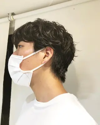 パーマ ヘアアレンジ メンズ メンズ特化✂️栗原 侑也のヘアスタイル