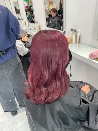 カラー レイヤー×透明感カラ ー🕊AZUSAのヘアスタイル