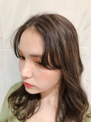 カラー パーマ マンツーマン 美容師💚コウブチのヘアスタイル