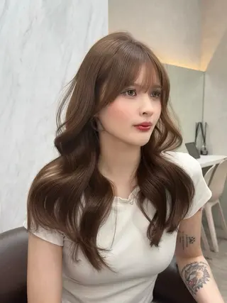 ロング カラー レイヤーダブルカラー KYONのヘアスタイル