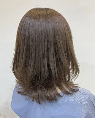 セミロング 似合わせカット🌼 後藤友香のヘアスタイル