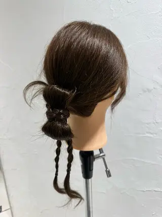 ヘアアレンジ suzuna/暖色 カラー💞/スパのヘアスタイル