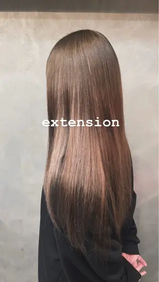 渋谷カットパーマ シールエクステトモヤのヘアスタイル