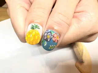ネイル tsumeasobi 🪬macoのネイルデザイン