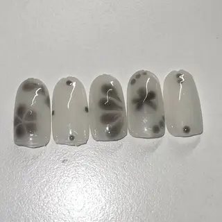 ネイル うの 韓国ﾈｲﾙ໒꒱⋆⭒˚のネイルデザイン