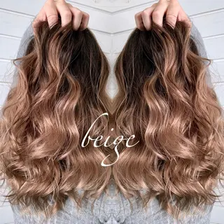 ミディアム 穐田 司樹のヘアスタイル