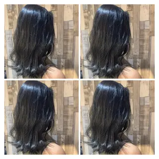 セミロング カラー レイヤーカット×髪質 改善💎HARUKAのヘアスタイル