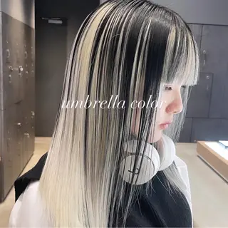 ロング カラー 💜ハイトーン💛 マジカルかいちゃんのヘアスタイル