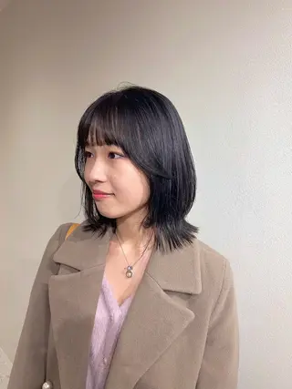 ミディアム 🩰ニシムラヒカリ 半個室salon♡*のヘアスタイル