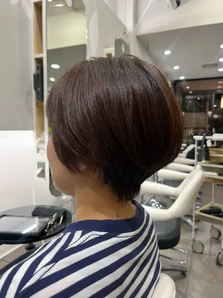 ショート カラー カラーリスト♡ ショート・ボブツムギのヘアスタイル