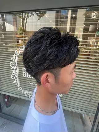 パーマ メンズ ヤシロケンタ メンズ特化のヘアスタイル