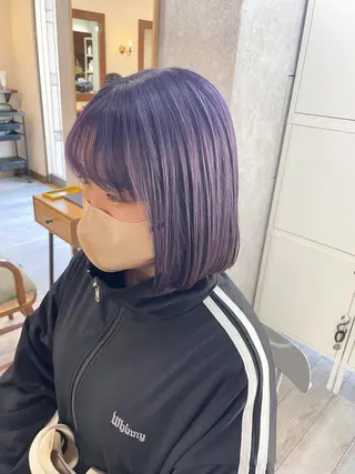 ミディアム イワタ マハ/ minim hairのヘアスタイル