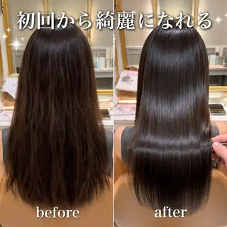 ロング 美髪縮毛矯正🩶 髪質改善/Shinaのヘアスタイル