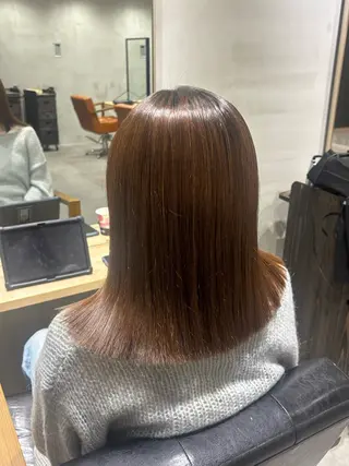 ミディアム 川口 夏歩のヘアスタイル