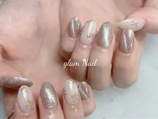 ネイル エツメ💅 長さ出し🎀デザインのネイルデザイン