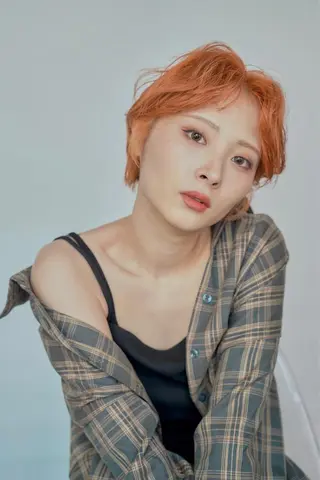 ショート カラー enx天王町店 伊藤 愛央のヘアスタイル