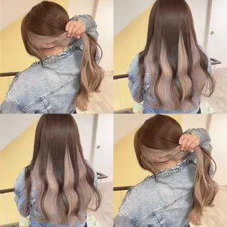 カラー 渋谷:インナーカラー ／🍒エリカ🍒のヘアスタイル
