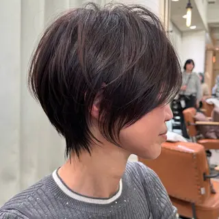 ショート カラー お悩み解決ショート/ 似合わせカット/といのヘアスタイル