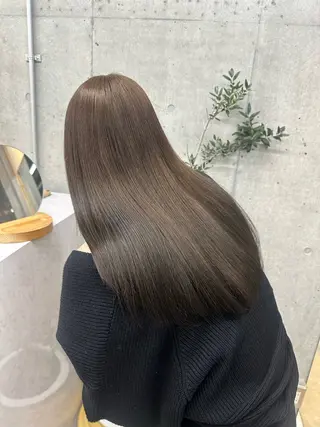 セミロング カラー ブリーチカラー/ 純心のヘアスタイル