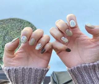 カラー ネイル マツエク・マツパ Adore nailのネイルデザイン