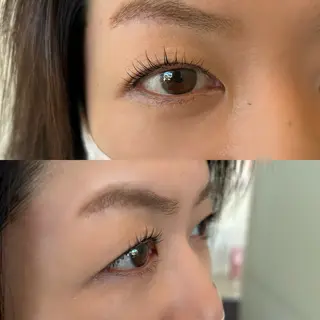 マツエク・マツパ attrice 秋山梨紗のマツエク・マツパデザイン