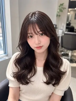 ロング カラー 🦋TheEct Lien小川琉華🦋のヘアスタイル