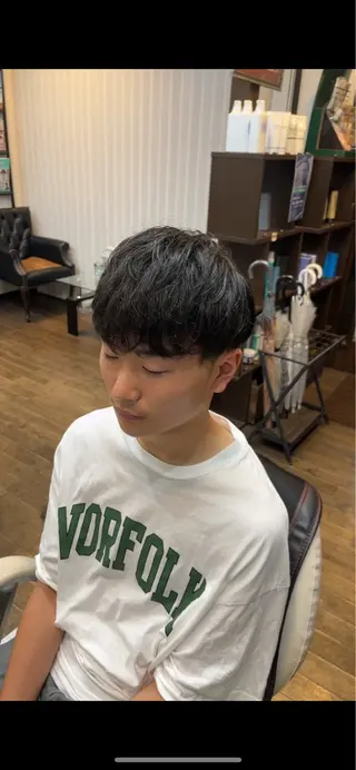 ショート メンズ 菅野 誠のヘアスタイル