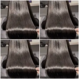 ロング カラー 髪質改善 艶髪矯正 エクステ かいり✂️のヘアスタイル