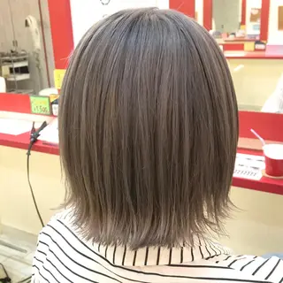 ミディアム カラー 櫻井 なんなのヘアスタイル