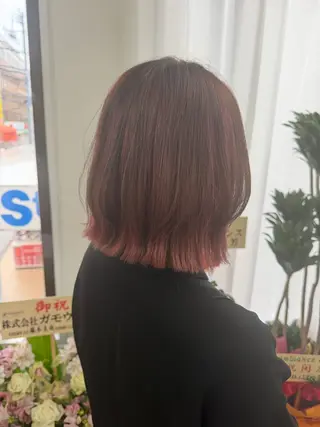 ミディアム 玉邑 美菜のヘアスタイル