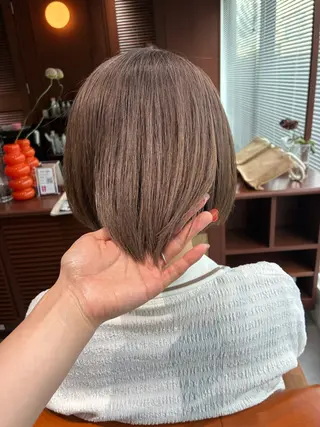 ショート カラー ヘアアレンジ 💟Opus/ Mizuki🐕💟のヘアスタイル