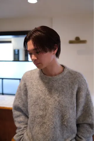ショート メンズ メンズカットパーマ /FIKAスズキのヘアスタイル