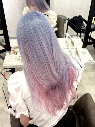 ロング カラー 🦋色落ちまで綺麗に 🦋KOKIのヘアスタイル