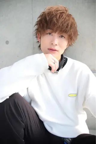 ミディアム カラー メンズ 【メンズサロン】 BLUCK 横浜のヘアスタイル