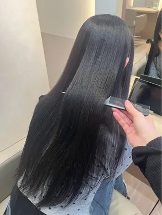 ロング 韓国風透明感カラー 💎YUI💎のヘアスタイル