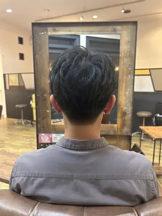 メンズ メンズカット 蟹江/吉川清保のヘアスタイル
