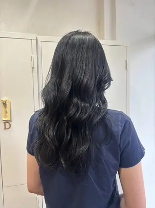 ロング 🧸似合わせデザイン ほそいけいこ🧸のヘアスタイル