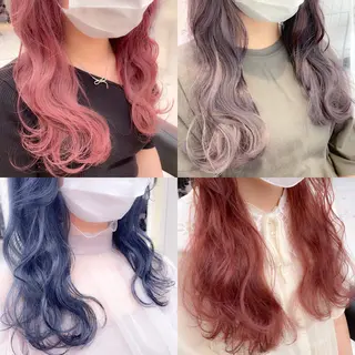 ロング カラー パーマ ヘアアレンジ メンズ キッズ 🎀愛されモテヘア♡ 梅澤夏基🎀のヘアスタイル