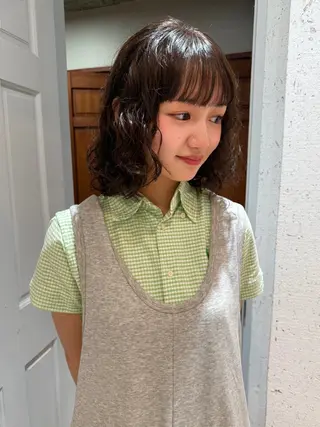 ショート カラー パーマ mai / linoah˚✧のヘアスタイル