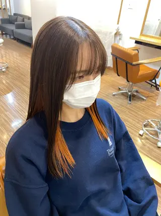 カラー 襟足でお悩みの方✂︎ くびれ職人ハシモトのヘアスタイル