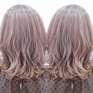 ミディアム 店長✨レイヤー✖️ 髪質改善✖️韓国ヘアのヘアスタイル