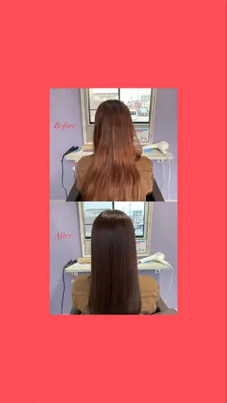 カラー 工藤 千宙のヘアスタイル