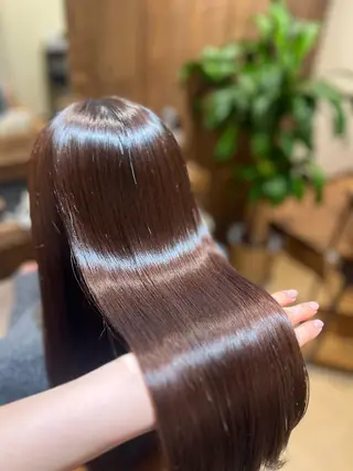 セミロング end roll りんのヘアスタイル