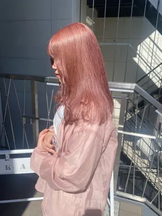 カラー 🌷柔らかクリーミー 🤍kirari🌷のヘアスタイル