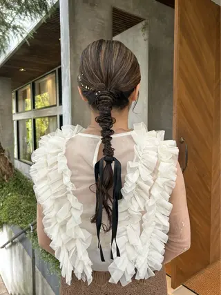 ロング ヘアアレンジ lapis / soraのヘアスタイル