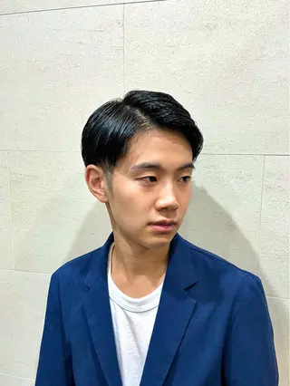 ミディアム メンズ 新崎 彩翔のヘアスタイル
