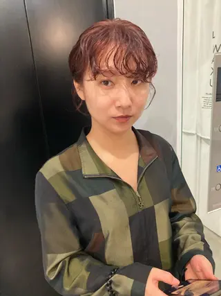 ミディアム 🧚🏼ボブパーマ 歩美のヘアスタイル